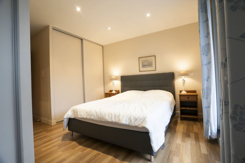 Résidence Le Morclan Chambre lit double Châtel 