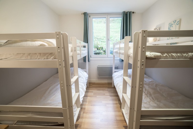 Résidence Le Morclan Chambre lits superposés Châtel