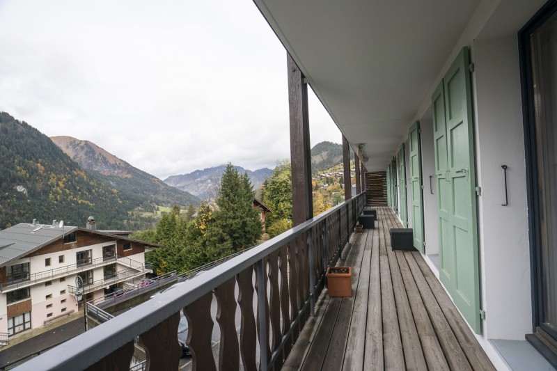 Résidence Le Morclan Vue du Balcon Châtel 