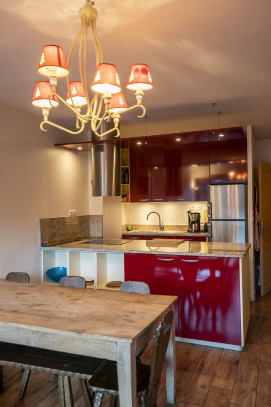 Résidence Le Solarium, fully equipped kitchen, Châtel Les Portes du Soleil