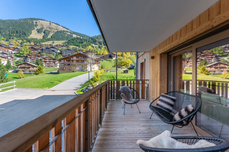 Résidence les 4 Elements, appartement 11 A, Balcon, Châtel Montagne