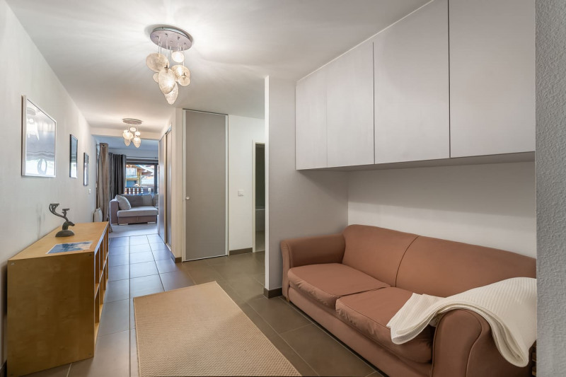 Résidence les 4 Elements, appartement 11 A, entrée, Châtel Ski