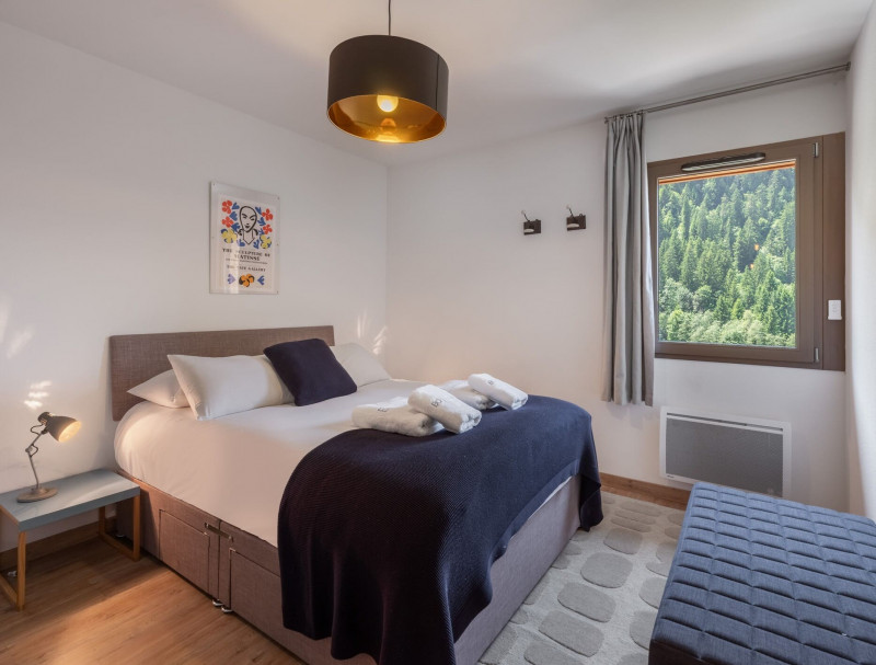 Residence Les 4 Elements, Apartment 24A, Chatel, Double bedroom, Gain altitude