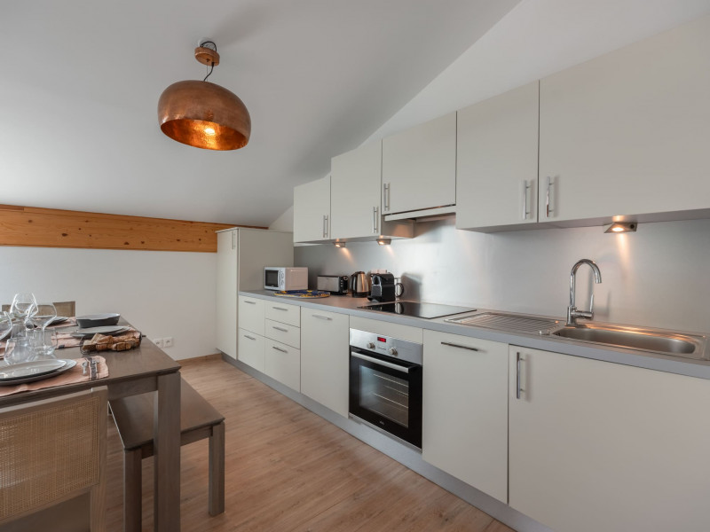 Residence Les 4 Elements, Apartment 24A, Chatel, Kitchen, Comfortable accommodation