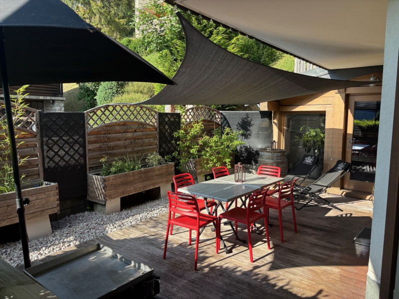 Residence Les Armoises, Apartment 5, Chatel, Patio, Holiday Sun