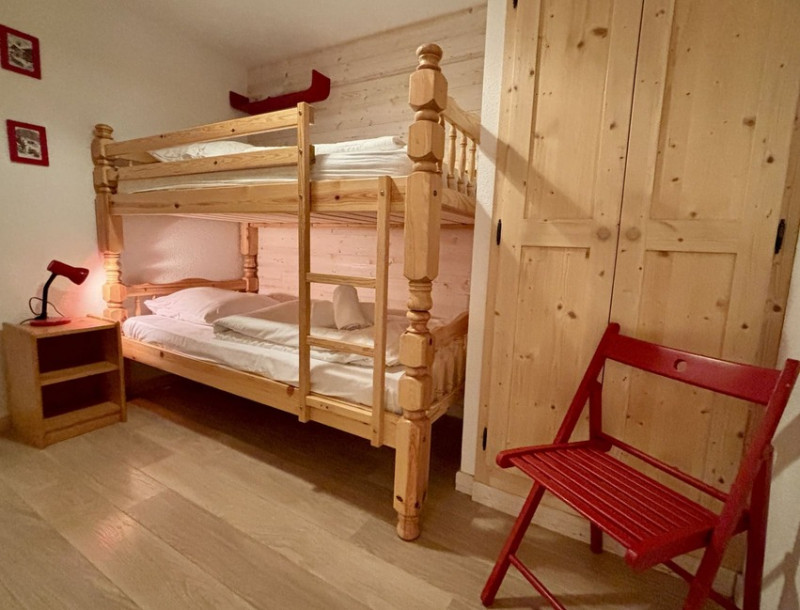 Résidence Les Fioles, appartement 19, lits superposés, Châtel Vallée d'Abondance