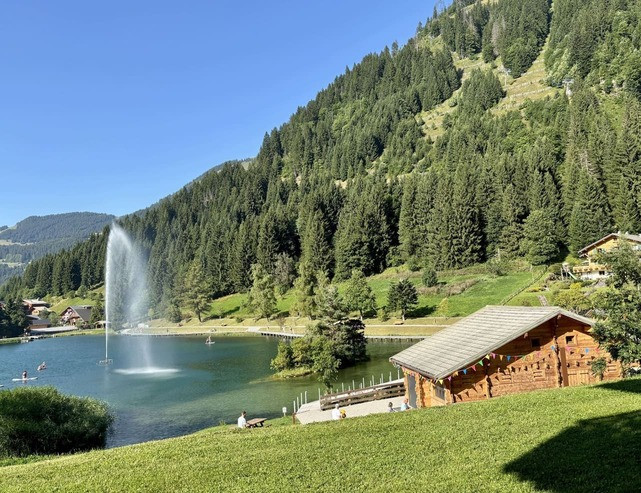 Résidence Les Fioles, appartement 19, vue Lac de Vonnes, Châtel Fromage Abondance