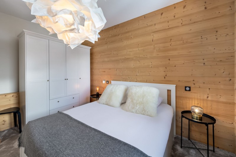Résidence les Flambeaux, 6 personnes, Châtel, Boude, chambre double