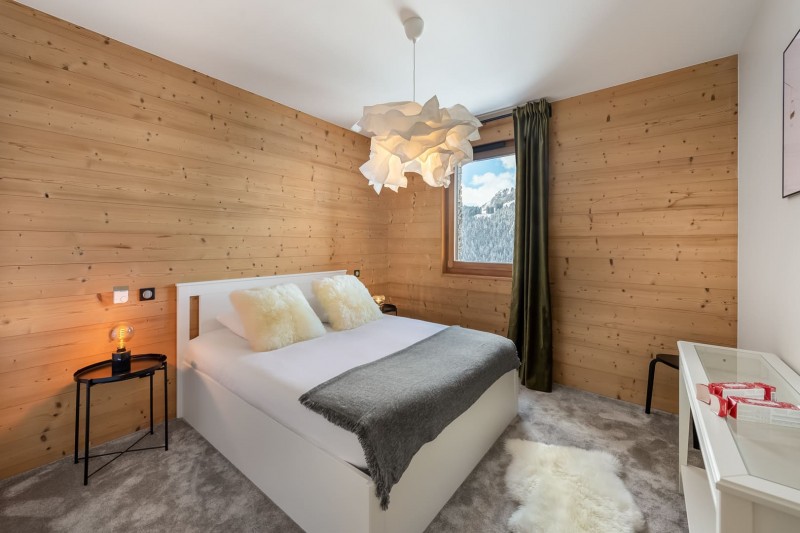Résidence les Flambeaux, 6 personnes, Châtel, Boude, chambre double