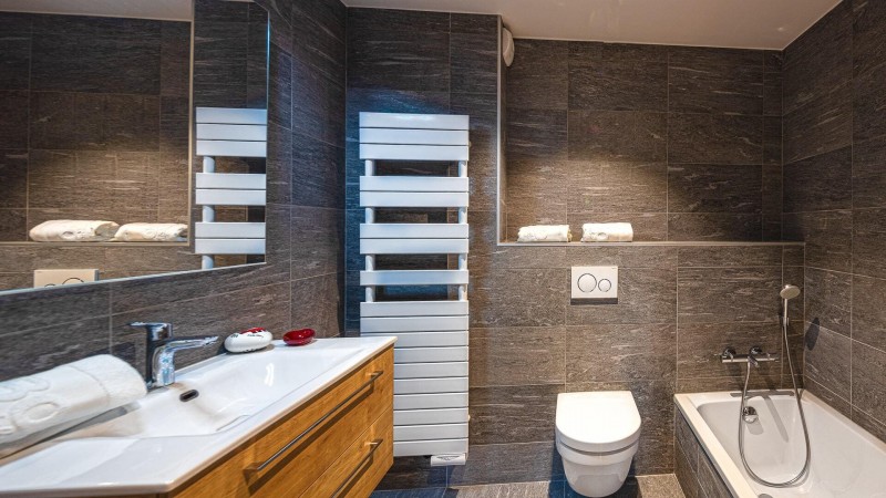 Résidence les Flambeaux, 6 personnes, Châtel, Boude, salle de bain