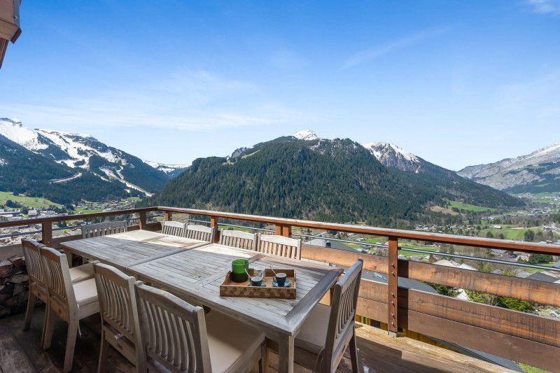 Residence the Flambeaux 8 people Châtel Boude, Balcony, Sunny mountain holidays