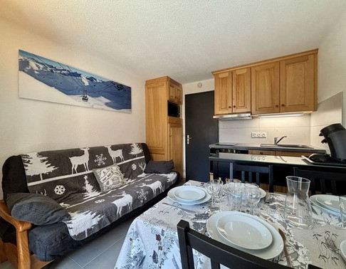 Résidence Les Gentianes, apartment B64, cosy living room, Châtel Les Portes du Soleil