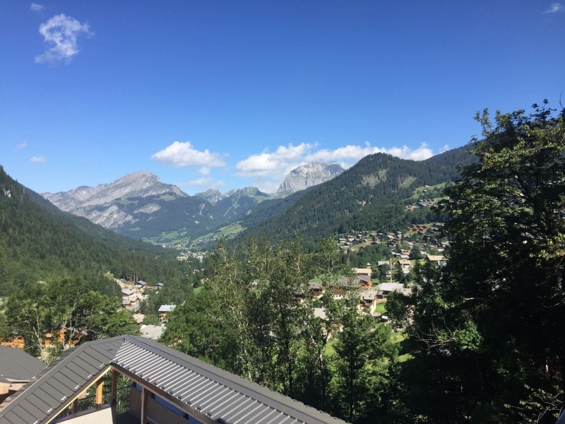 Résidence Les Loges Blanches Châtel Vue terrasse