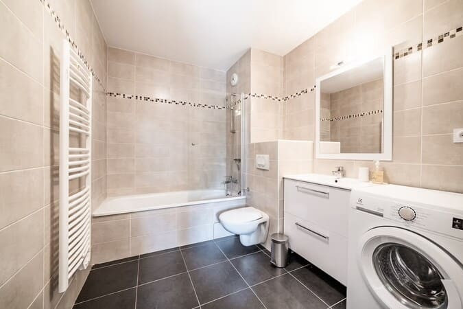 Résidence Les Loges Blanches, salle de bain, Châtel 74390