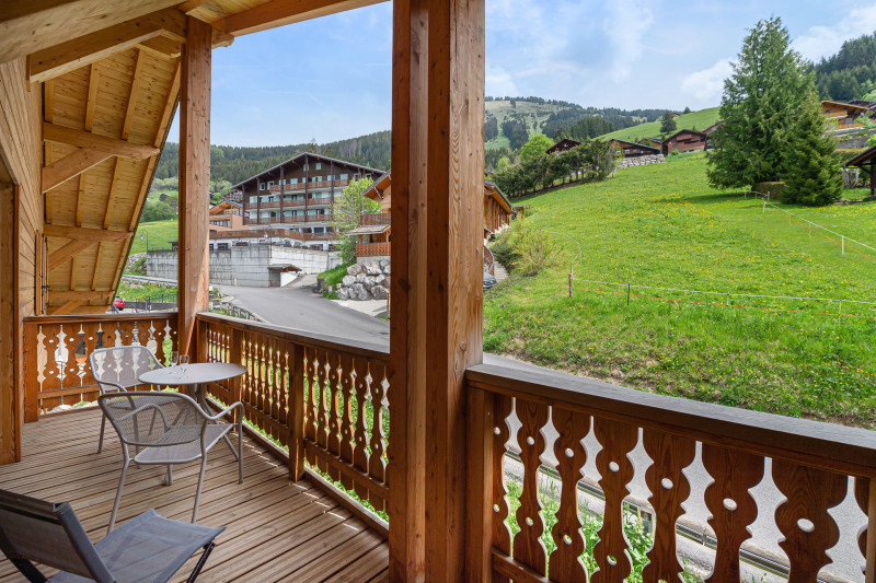 Residence The Perles de Savoie, Balcony, Rental Portes du Soleil 74390