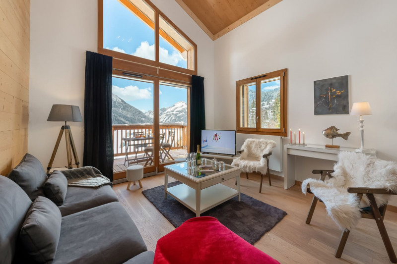 Residence The Perles de Savoie, Living room, Châtel Portes du Soleil