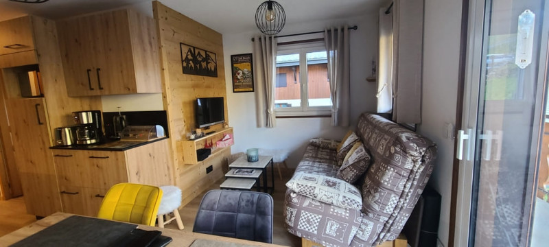 Residence Les Tyroliens, Apartment 12A, Chatel, Living room, Portes du Soleil