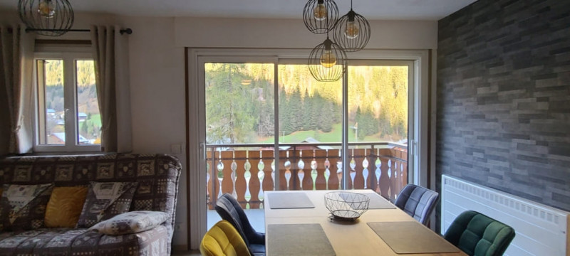Residence Les Tyroliens, Apartment 12A, Chatel, Living room, Family holiday