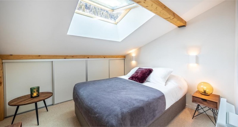 Résidence Lion d'Or, 10 personnes, Châtel, centre du village, chambre double