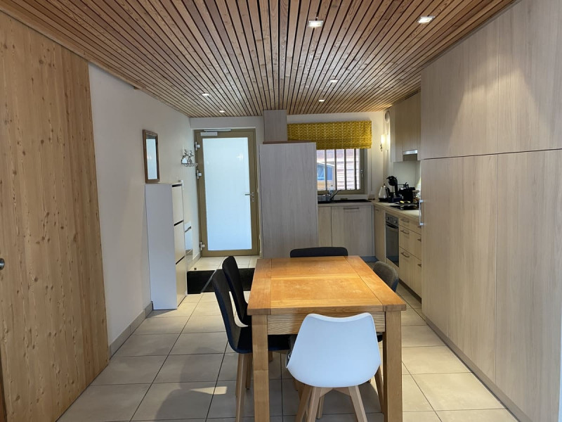 Résidence Lion d'Or, appartement 6, Châtel, Salle à manger cuisine, Alpes du Nord 74