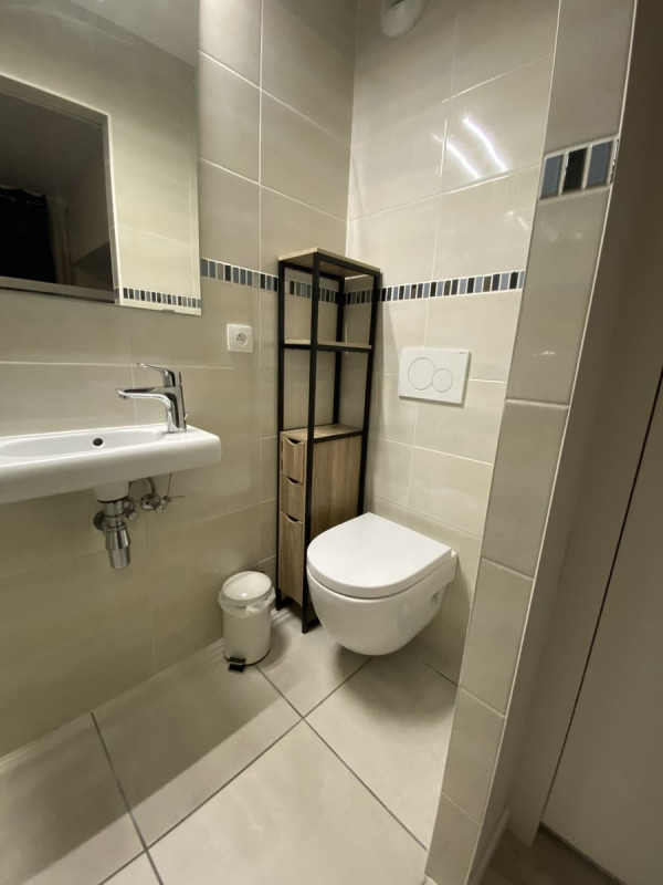 Résidence Lion d'Or, appartement 6, Châtel, Salle de douche + WC, Cours de ski 74