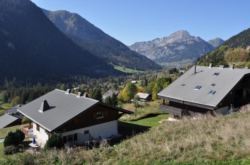 Résidence O Rouge, 5 personnes, Châtel, centre du village, vue montagnes