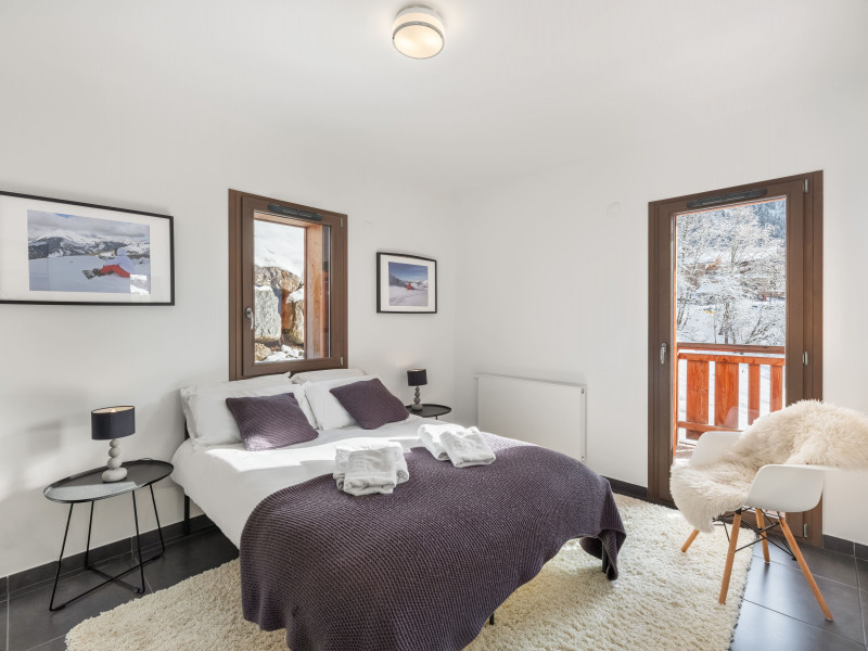 Residence O Rouge, Bedroom 1 double bed, Châtel Chairlift 74