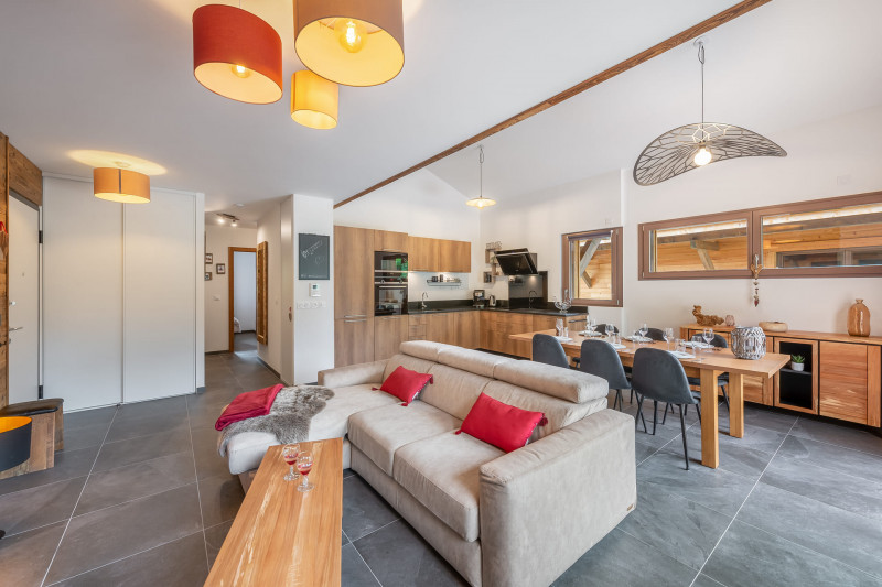 Résidence Quintessence Apt 301 A, Séjour, Châtel