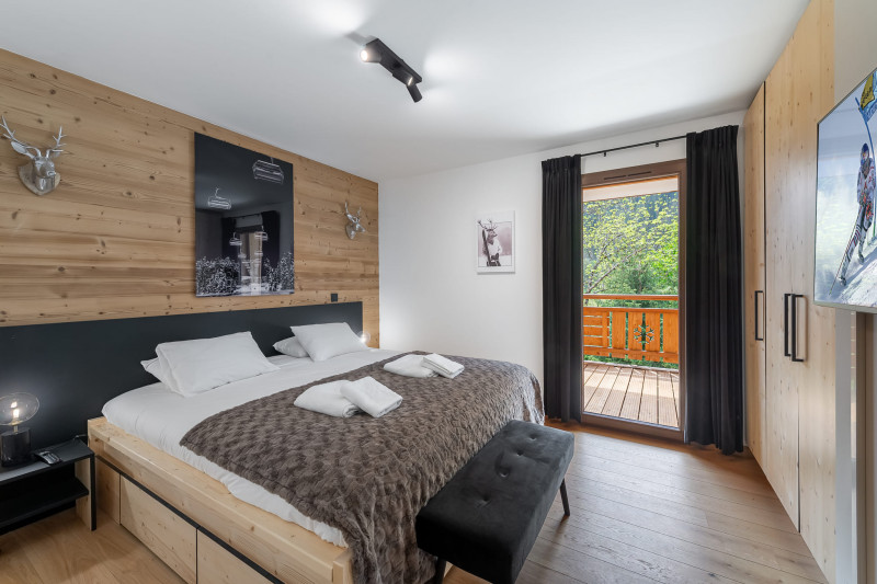 Résidence Quintessence, Apt 303B, 9 personnes, Chambre avec balcon, Châtel