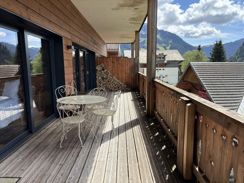 Résidence Soldanelles, Appartement 4, Grand balcon, Châtel