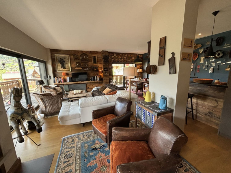 Résidence Soldanelles, Appartement 4, Séjour, Châtel