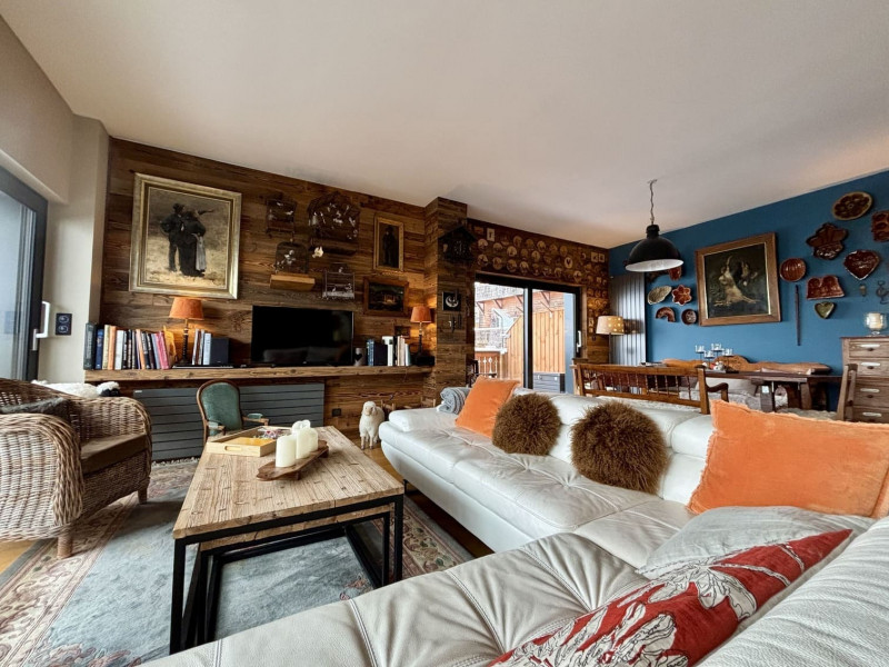 Résidence Soldanelles, Appartement 4, Séjour, Châtel Haute Savoie