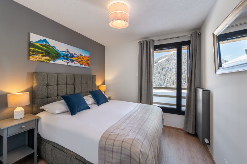 Résidence THE VIEW, 6 people, Châtel centre, Bedroom, Mountain holidays