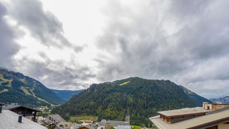 Résidence the VIEW, 6 personnes, Châtel, centre du village, vue montagnes