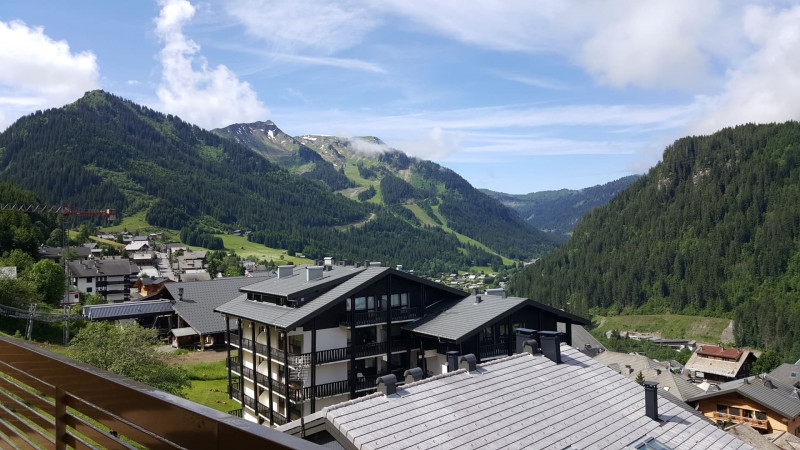 Résidence the View, Châtel centre, balcon, vue montagnes, Hébergement station de ski