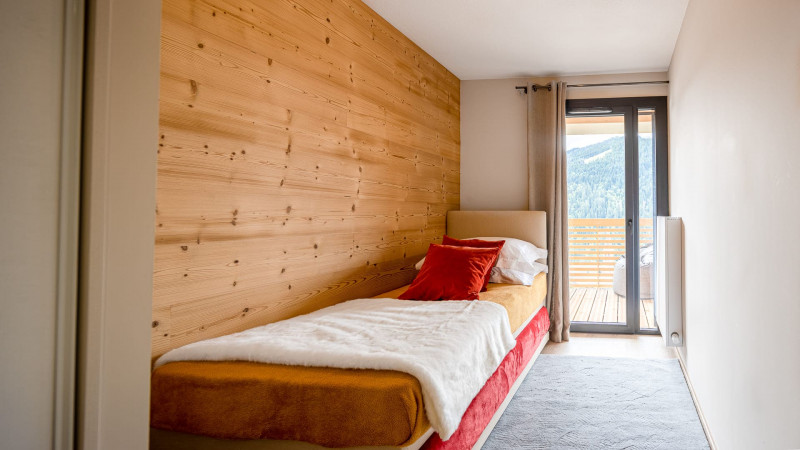 Residence THE VIEW, Châtel centre, Small bedroom, Friends stay