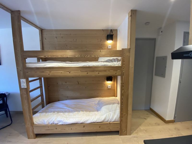 Résidence Véronica, Appartement 53, Lits superposés dans le séjour, Châtel