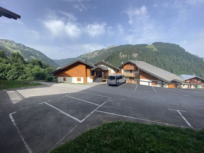 Résidence Véronica, Appartement 53, Vue depuis le balcon, Châtel Location à la montagne