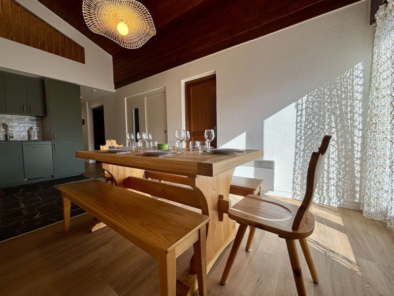 Résidence Yéti 3, Appartement 29, 6 personnes, Petit Châtel, salle à manger, Châtel Les Portes du Soleil