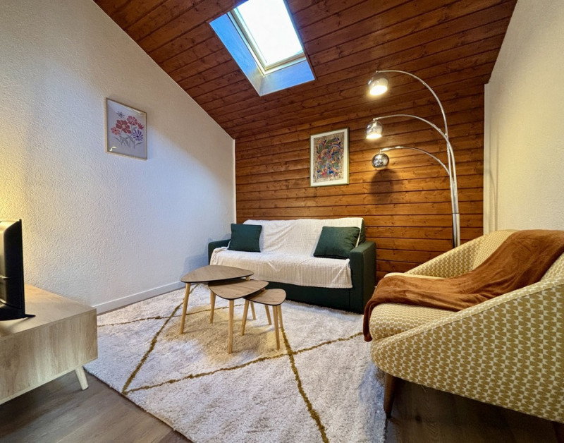 Résidence Yéti 3, Appartement 29, 6 personnes, Petit Châtel, salon, vacances tourisme montagne 