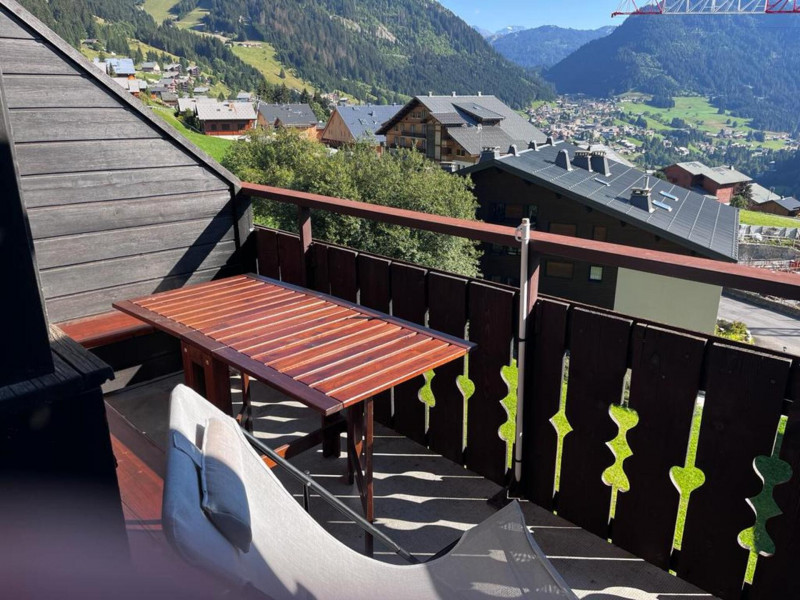 Résidence Yéti batiment 3, Terrasse vue montagnes , Châtel Montagne 74
