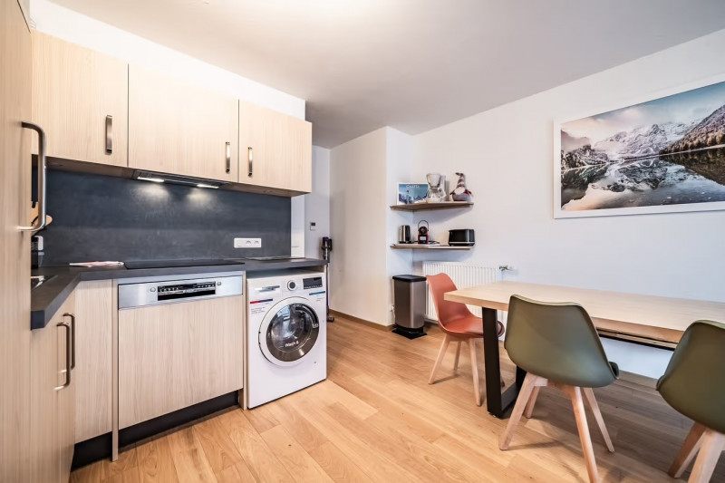 Les Soldanelles Apartments, Apt. 3B, Châtel, Kitchen, Châtel 74390