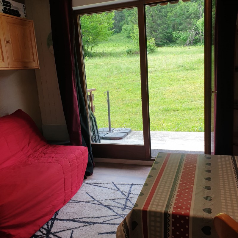 Studio 3 personnes, Châtel, Résidence les Avenières 5A séjour