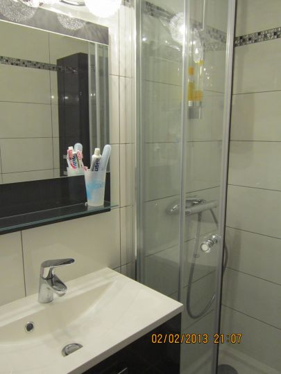 Studio 4 personnes, Linga, Salle de bain, Châtel 74390