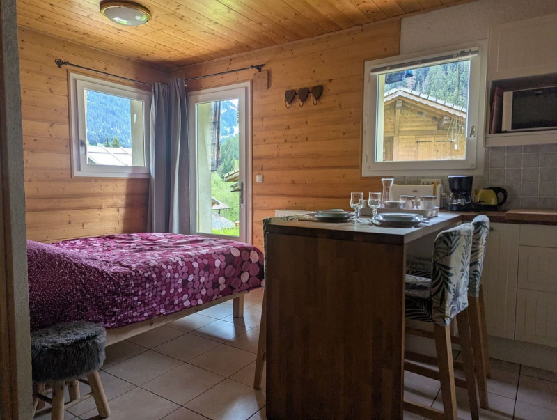 Studio to rent in chalet Les Bouquetins, Châtel, 3 people