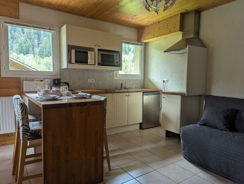 Studio to rent in chalet Les Bouquetins, Châtel, Portes du Soleil