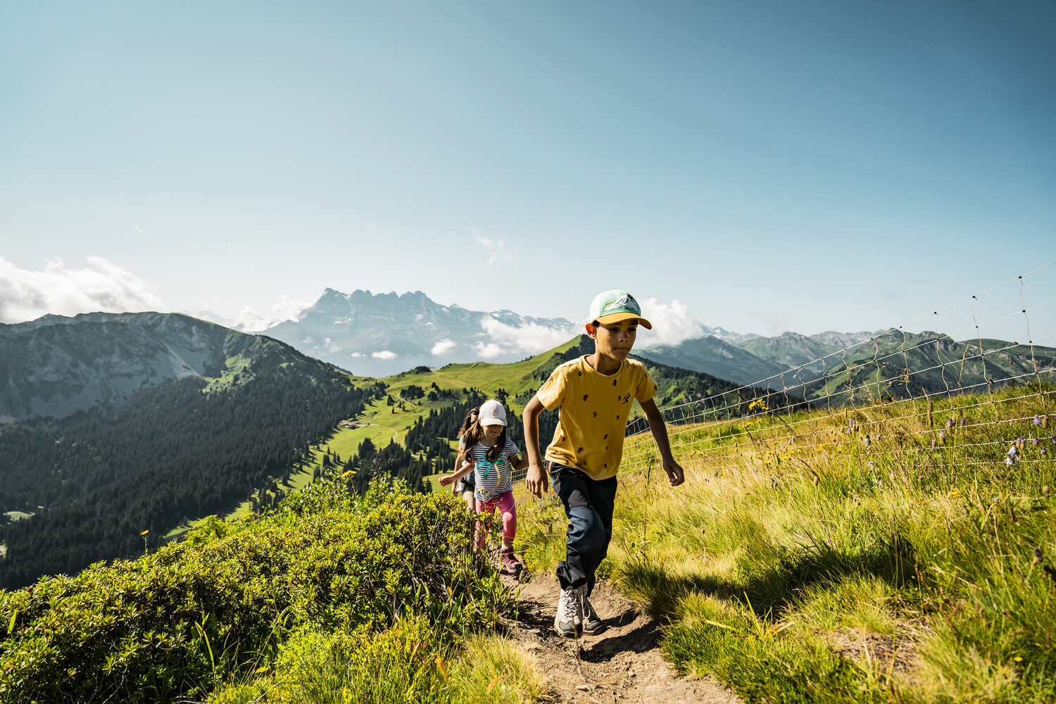 Randonnées faciles à faire avec des enfants à Châtel