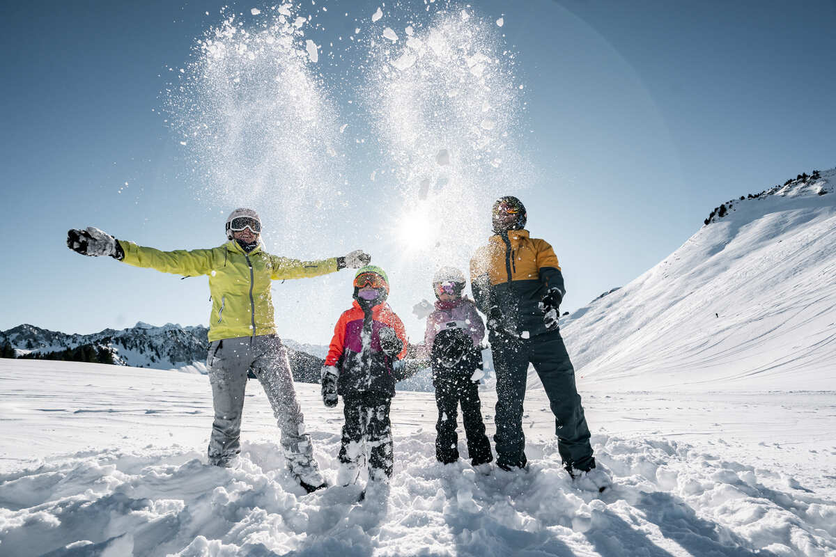 Ski holiday with family in Chatel during february