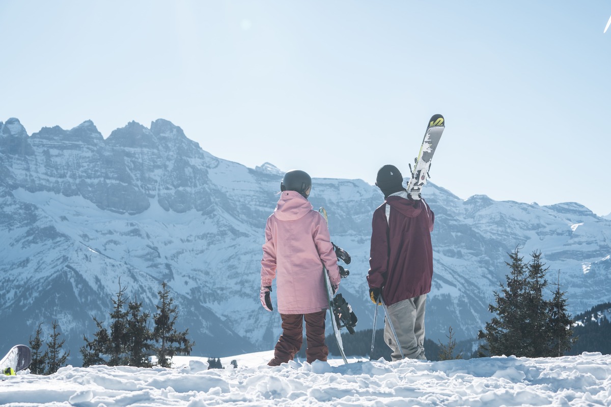 Ski for lovers in Chatel
