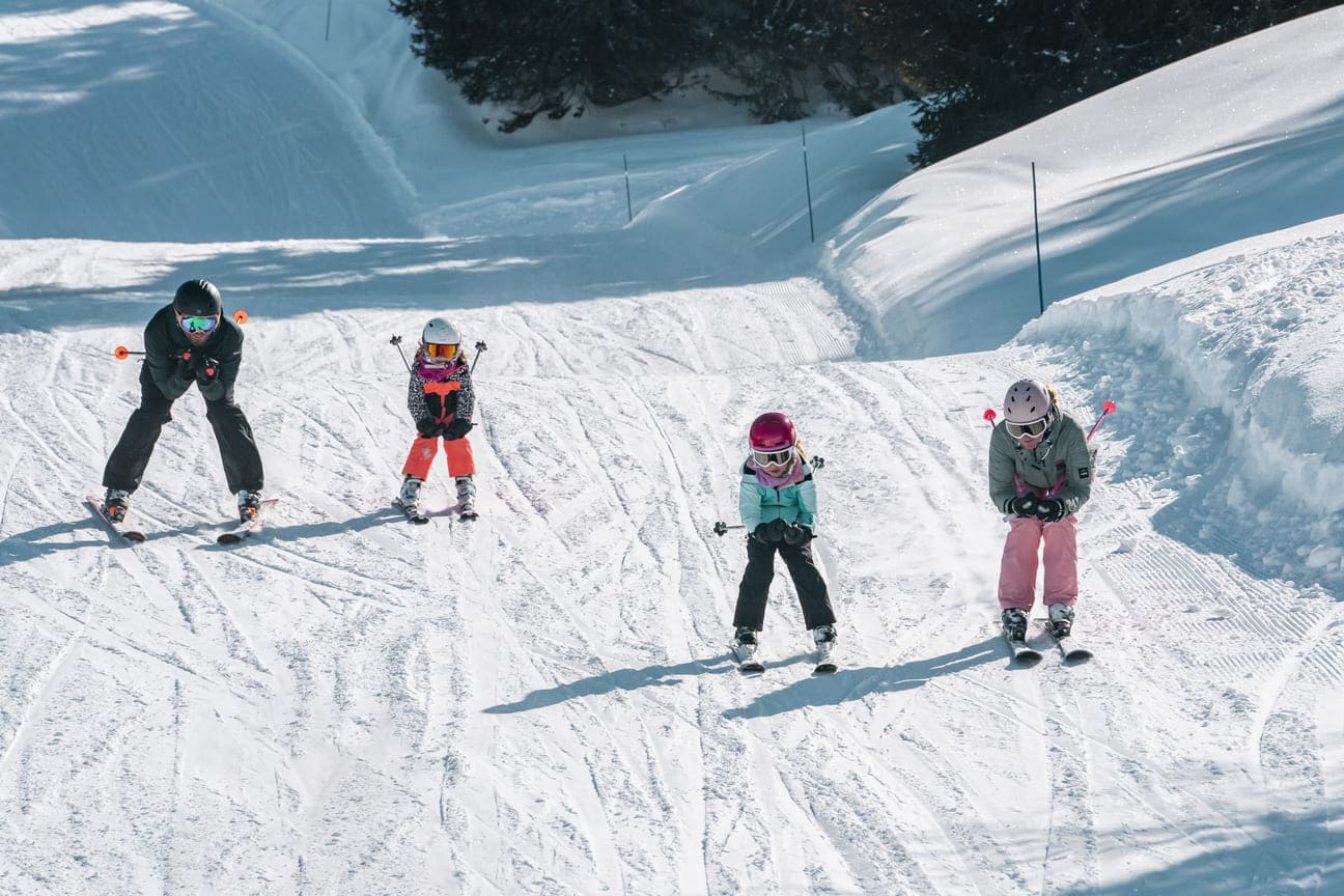 Skier en famille à Châtel